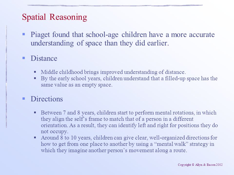 Cognitive Development in Middle Childhood ppt download